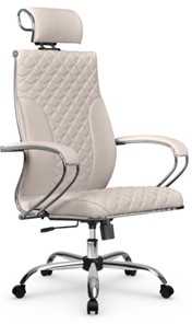 Кресло офисное Metta L 2c 44C/K116 Infinity Easy Clean топган, нижняя часть 17833 светло-бежевый в Перми
