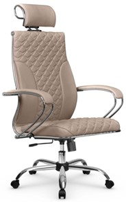 Кресло офисное Metta L 2c 44C/K116 Infinity Easy Clean топган, нижняя часть 17833 темно-бежевый в Перми