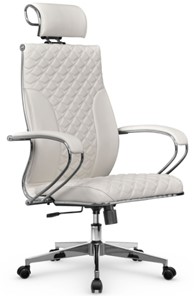 Кресло офисное Metta L 2c 44C/K116 Infinity Easy Clean топган, нижняя часть 17834 белый в Перми