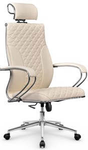 Кресло офисное Metta L 2c 44C/K116 Infinity Easy Clean топган OMS, нижняя часть 17853 молочный в Перми