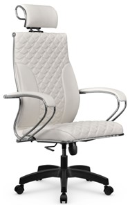 Кресло офисное Metta L 2c 44C/K116 Infinity Easy Clean топган OMS, нижняя часть 17859 белый в Перми