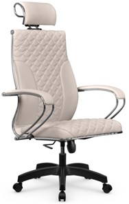 Кресло офисное Metta L 2c 44C/K116 Infinity Easy Clean топган OMS, нижняя часть 17859 светло-бежевый в Перми - предосмотр