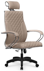 Кресло офисное Metta L 2c 44C/K116 Infinity Easy Clean топган OMS, нижняя часть 17859 темно-бежевый в Перми - предосмотр