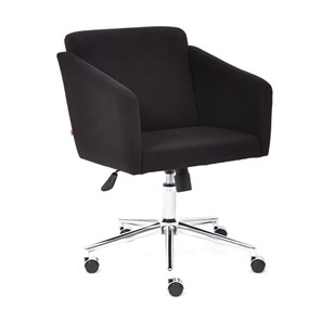 Офисное кресло MILAN хром флок, черный, арт.13946 в Перми - предосмотр