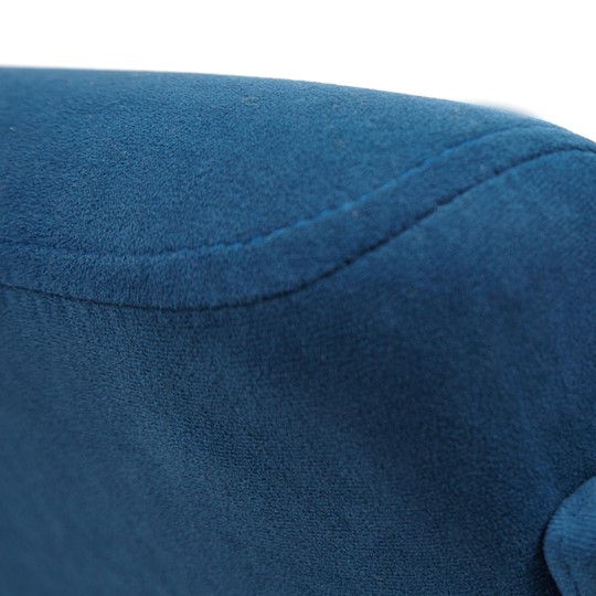 Офисное кресло MILAN хром флок, синий, арт.13948 в Перми - изображение 11
