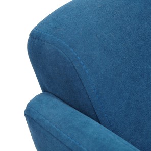 Офисное кресло MILAN хром флок, синий, арт.13948 в Перми - предосмотр 6