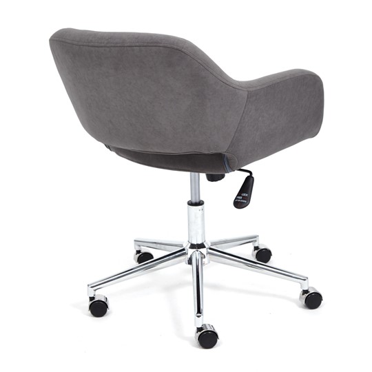 Кресло MODENA хром флок, серый, арт.14232 в Перми - изображение 2