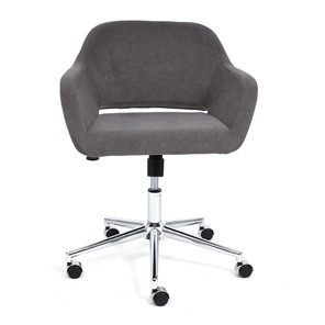 Кресло MODENA хром флок, серый, арт.14232 в Перми - предосмотр 4