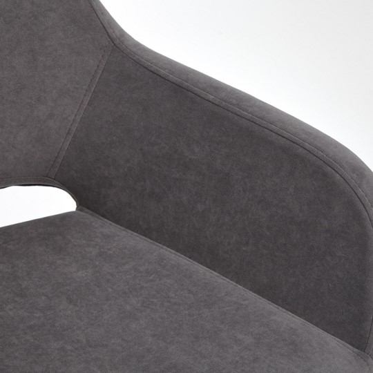 Кресло MODENA хром флок, серый, арт.14232 в Перми - изображение 5