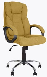 Офисное кресло MORFEO (CHR68) ткань SORO-40, желтая в Перми