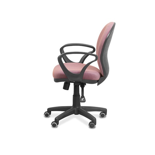 Кресло в офис для оператора Чарли, ткань TW / бордовая в Перми - изображение 5