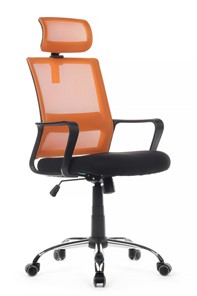 Кресло RCH 1029HB, черный/оранжевый в Перми - предосмотр