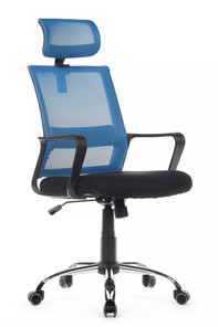 Офисное кресло RCH 1029HB, черный/синий в Перми - предосмотр