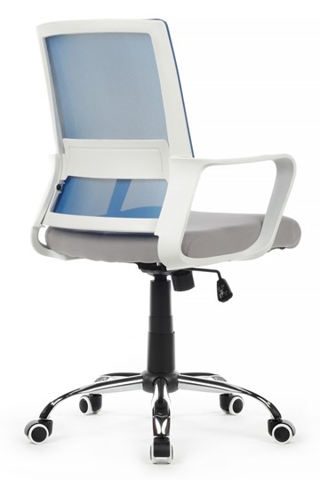 Офисное кресло RCH 1029MW, серый/синий в Перми - изображение 3