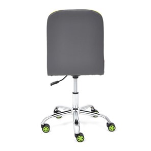 Офисное кресло RIO флок/кож/зам, олива/металлик, арт.14190 в Перми - предосмотр 3