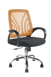 Офисное кресло Riva Chair 8099Е, Оранжевый в Перми