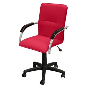 Офисное кресло Самба-лифт СРП-034 Люкс красный/венге в Кунгуре