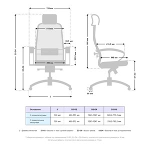 Офисное кресло Samurai SL-2.041 (Черный) в Перми - предосмотр 4