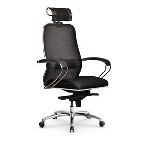 Кресло офисное Метта Samurai SL-2.04 MPES Черный плюс в Перми