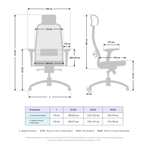 Кресло компьютерное Samurai SL-3.041 (Черный плюс) в Перми - предосмотр 4