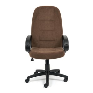 Офисное кресло СН747 флок, коричневый, арт.15142 в Березниках - предосмотр 1