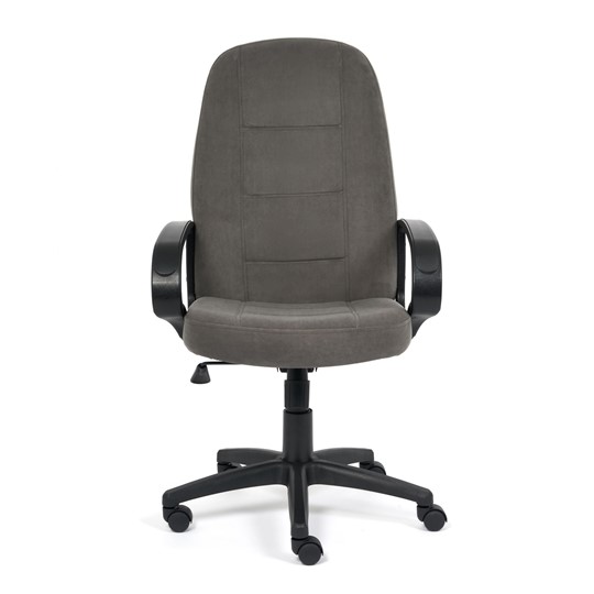Офисное кресло СН747 флок, серый, арт.15027 в Березниках - изображение 1