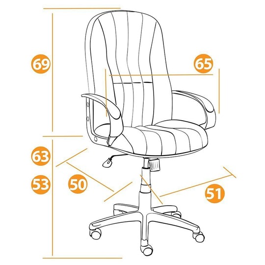 Кресло СН833 ткань, серый, арт.2271 в Перми - изображение 14