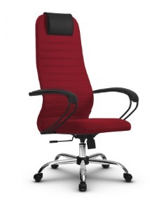 Кресло компьютерное SU-BK130-10 CH красный в Перми