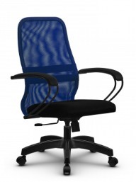 Офисное кресло SU-CK130-8 PL синий/черный в Перми