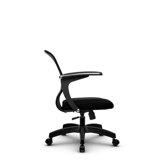 Кресло офисное SU-M-4/подл.160/осн.001, Черный в Перми - изображение 1