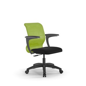 Компьютерное кресло SU-M-4/подл.160/осн.005 зеленый/черный в Перми