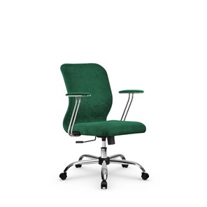 Кресло офисное SU-Mr-4/подл.078/осн.003 зеленый в Перми