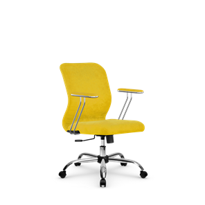 Компьютерное кресло SU-Mr-4/подл.078/осн.003 желтый в Перми - предосмотр