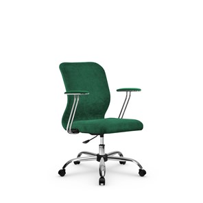 Кресло офисное SU-Mr-4/подл.078/осн.006 зеленый в Перми