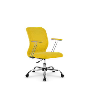 Кресло SU-Mr-4/подл.078/осн.006 желтый в Перми