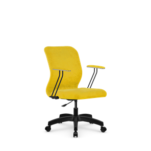 Компьютерное кресло SU-Mr-4/подл.079/осн.005 желтый в Соликамске