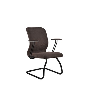 Офисное кресло SU-Mr-4/подл.079/осн.008 темно-коричневый в Перми