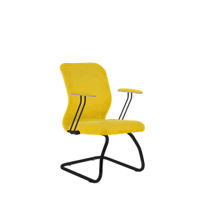 Кресло компьютерное SU-Mr-4/подл.079/осн.008 желтый в Перми