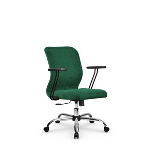 Офисное кресло SU-Mr-4/подл.109/осн.003  зеленый в Березниках