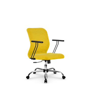 Кресло SU-Mr-4/подл.109/осн.003  желтый в Соликамске