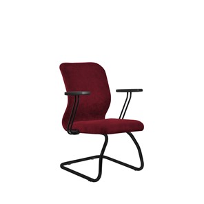 Кресло компьютерное SU-Mr-4/подл.109/осн.008 красный в Перми