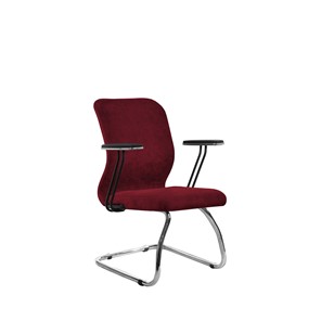 Офисное кресло SU-Mr-4/подл.110/осн.007 красный в Перми