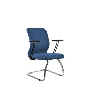 Кресло SU-Mr-4/подл.110/осн.007 светло-синий в Перми