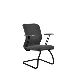 Офисное кресло SU-Mr-4/подл.110/осн.008 темно-серый в Перми