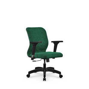 Кресло компьютерное SU-Mr-4/подл.200/осн.001 зеленый в Соликамске