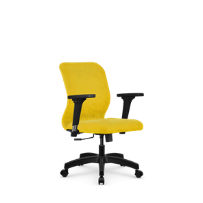 Офисное кресло SU-Mr-4/подл.200/осн.001 желтый в Березниках