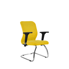 Офисное кресло SU-Mr-4/подл.200/осн.007 желтый в Перми