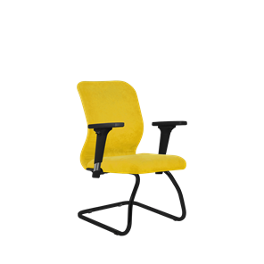 Кресло офисное SU-Mr-4/подл.200/осн.008 желтый в Перми