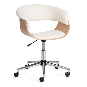 Офисное кресло VIMTA натуральный, кож/зам белый, арт.13662 в Кунгуре