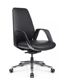 Офисное кресло Napoli-M (YZPN-YR021), черная кожа в Перми